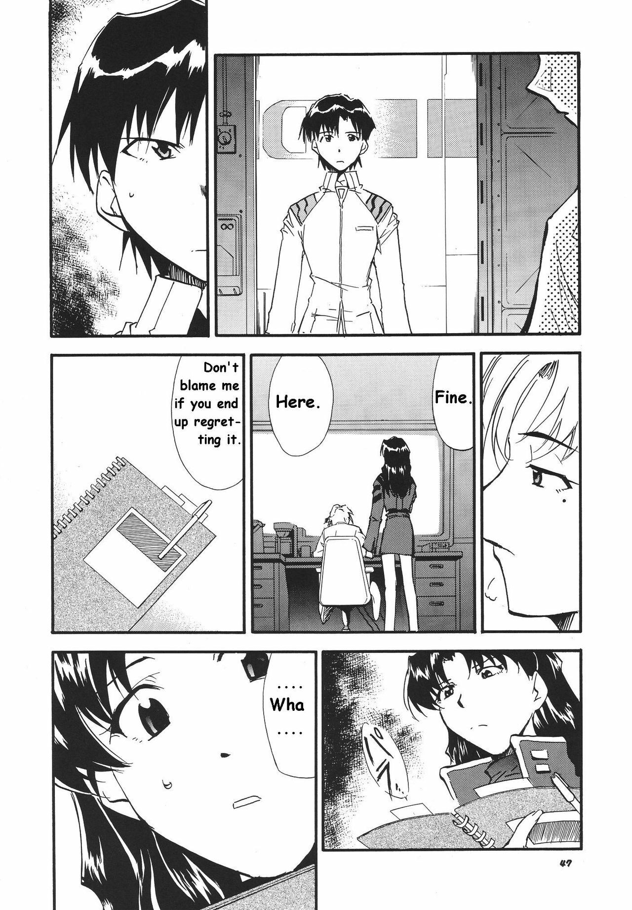 (C68) [Studio Kimigabuchi (Kimimaru)] RE-TAKE 3 (Neon Genesis Evangelion) [English] page 44 full