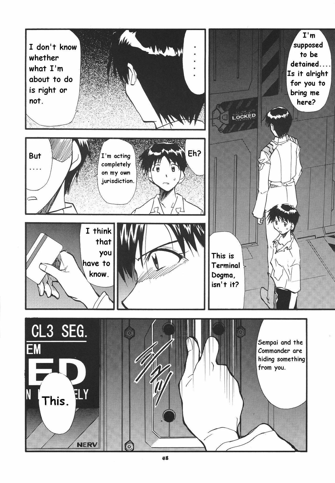 (C68) [Studio Kimigabuchi (Kimimaru)] RE-TAKE 3 (Neon Genesis Evangelion) [English] page 45 full