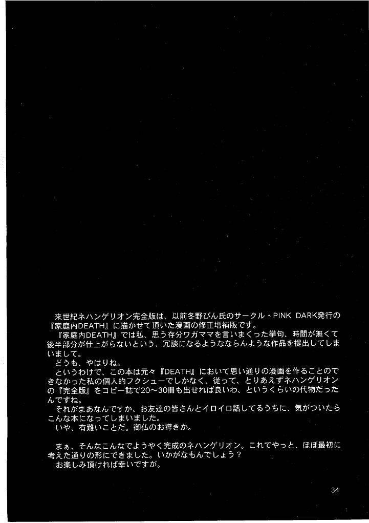 [Naschbe (Choukyuuten, Fuyuno Pin)] Shin Seiki Nehangelion (Neon Genesis Evangelion) page 34 full