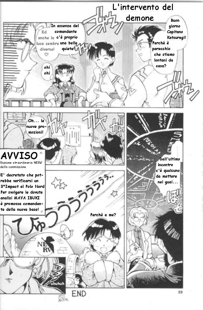 (C54) [Hotel California (Natsuno Suika)] TOKONATSU HEAVEN SUIKA Soushuu Selection (Neon Genesis Evangelion) [Italian] page 21 full