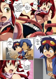 (C72) [Mahirutei (Izumi Mahiru)] Kibun wa YOKOso (Tengen Toppa Gurren Lagann) [English] - page 8