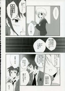 (C72) [KORISUYA (Korisu)] Nagato VS Kyon (Suzumiya Haruhi no Yuuutsu) - page 19