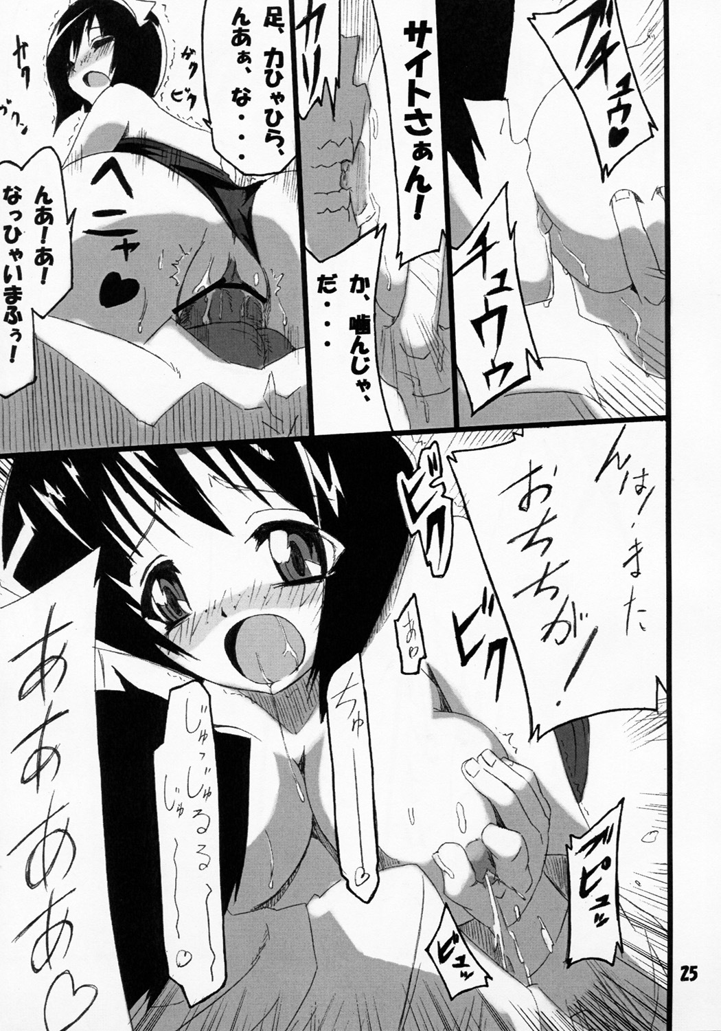(SC35) [Kurono to Kuroe (Kurono, Ryushu)] Siesta-san no Nounai Jijou. (Zero no Tsukaima) page 24 full