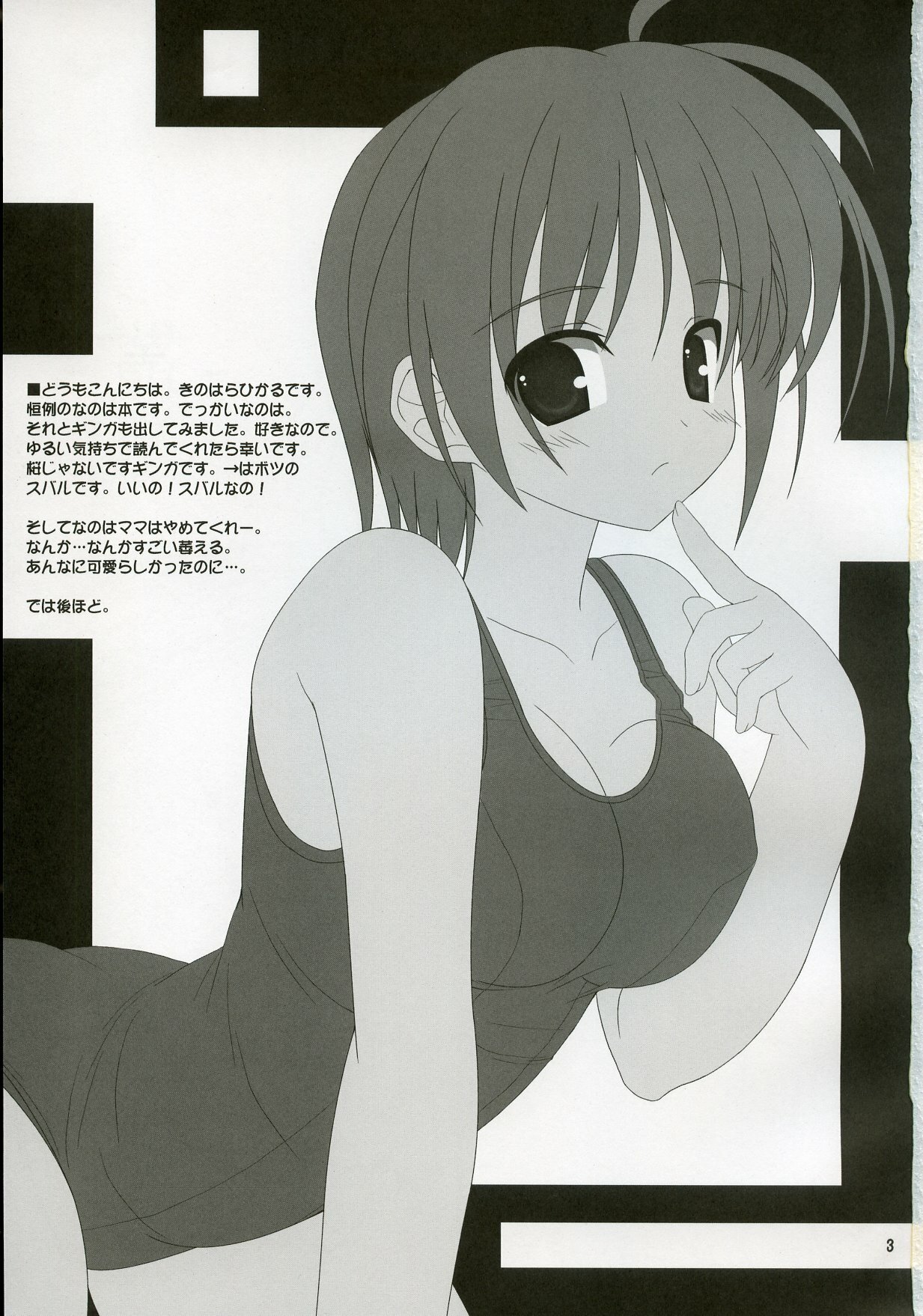 (C72) [Lili Marleen (Kinohara Hikaru)] MURAKUMO (Mahou Shoujo Lyrical Nanoha StrikerS) page 2 full