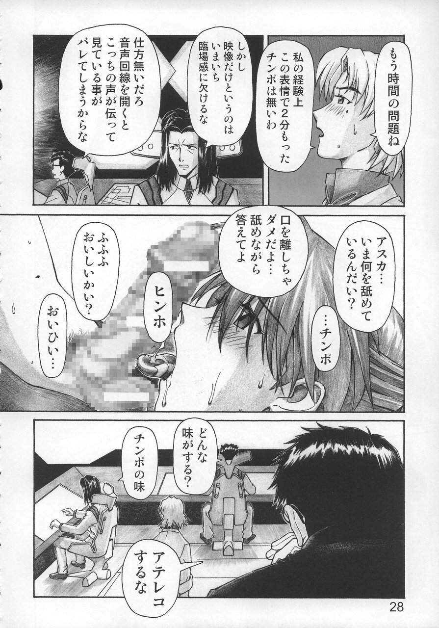 (C68) [TENGU NO TSUZURA (Kuro Tengu)] NERV no Ichiban Nagai Hi (Neon Genesis Evangelion) page 27 full