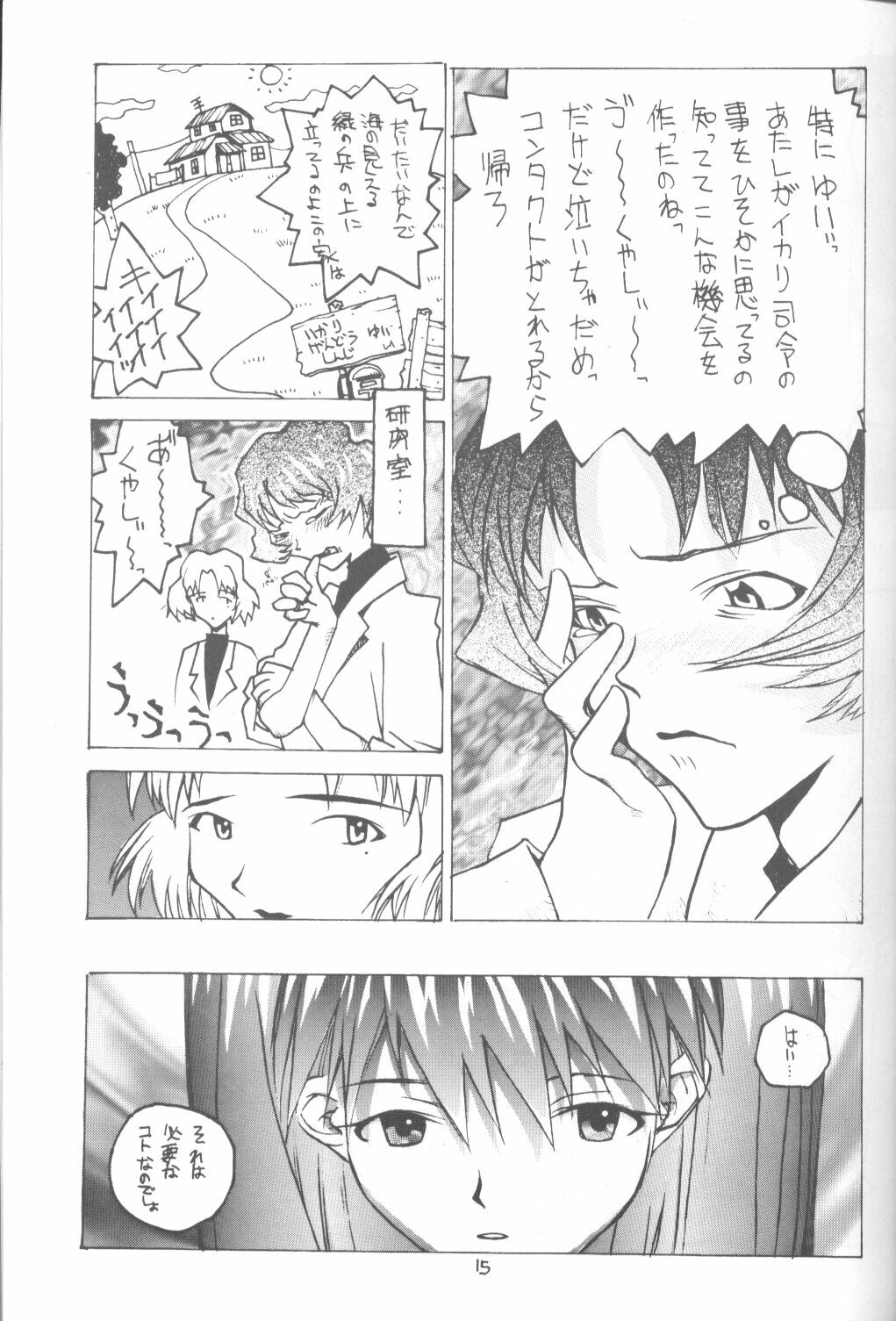 [Vachicalist (Okama)] 3♥ (Neon Genesis Evangelion) page 14 full