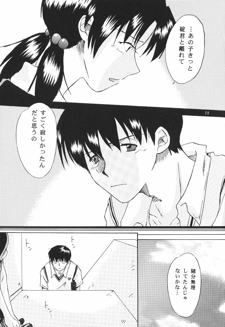 (C65) [Mikan Bako o Koyonaku Aisuru Kai (Yotsukawa Mirai)] W-R #3 (Neon Genesis Evangelion) page 19 full