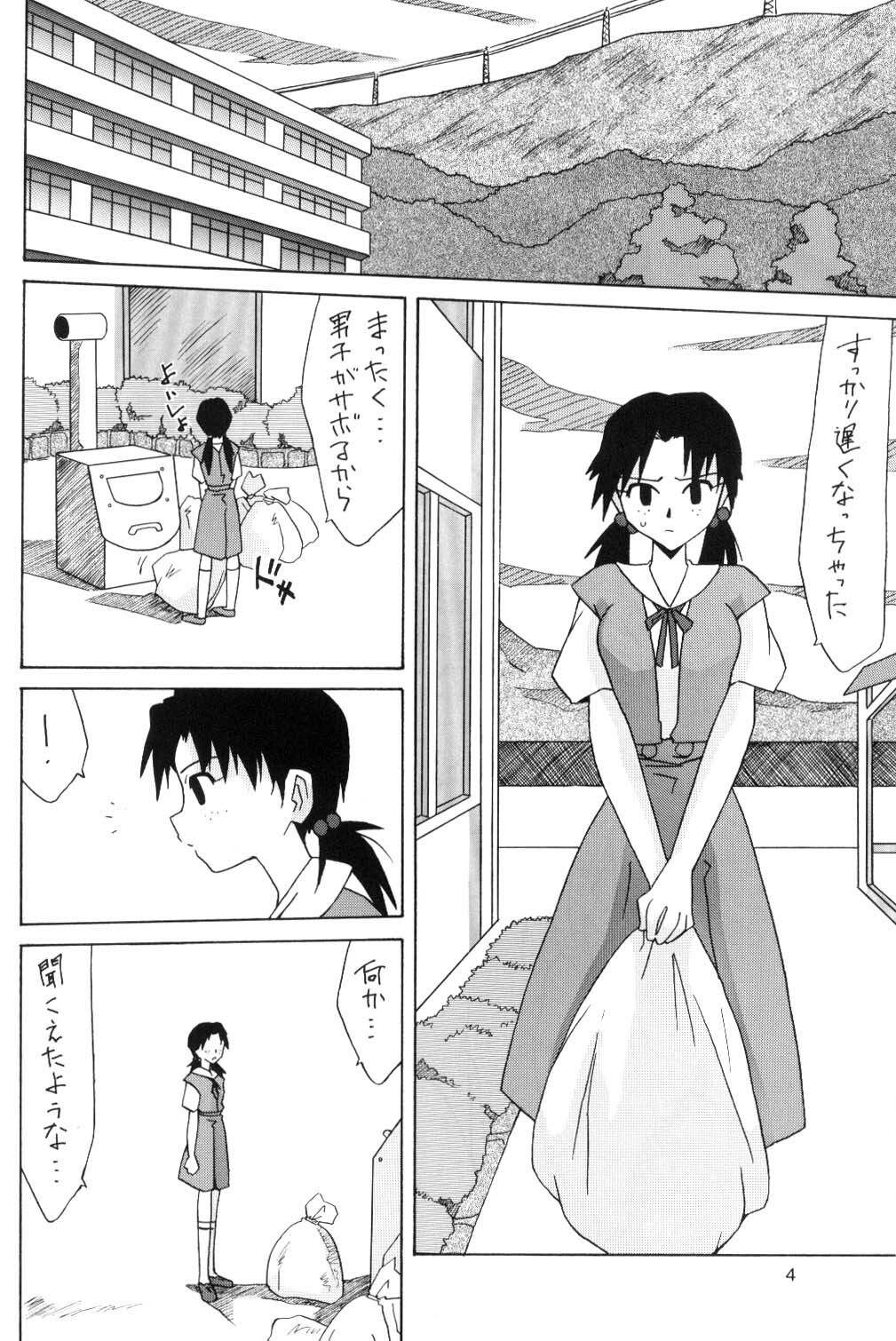 (SC32) [Utamaru Press (Utamaru Mikio)] Hikari to Asuka (Neon Genesis Evangelion) page 3 full