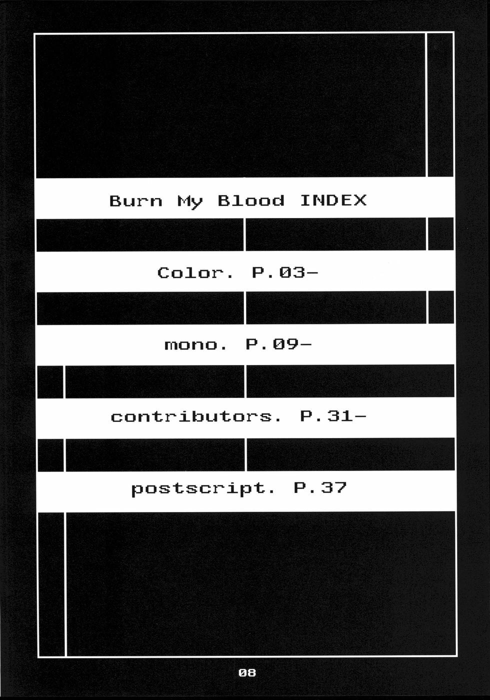 (C71) [ARKHAM-STUDIO (Suzunoya Wataru)] BURN MY BLOOD (Persona 3) page 8 full