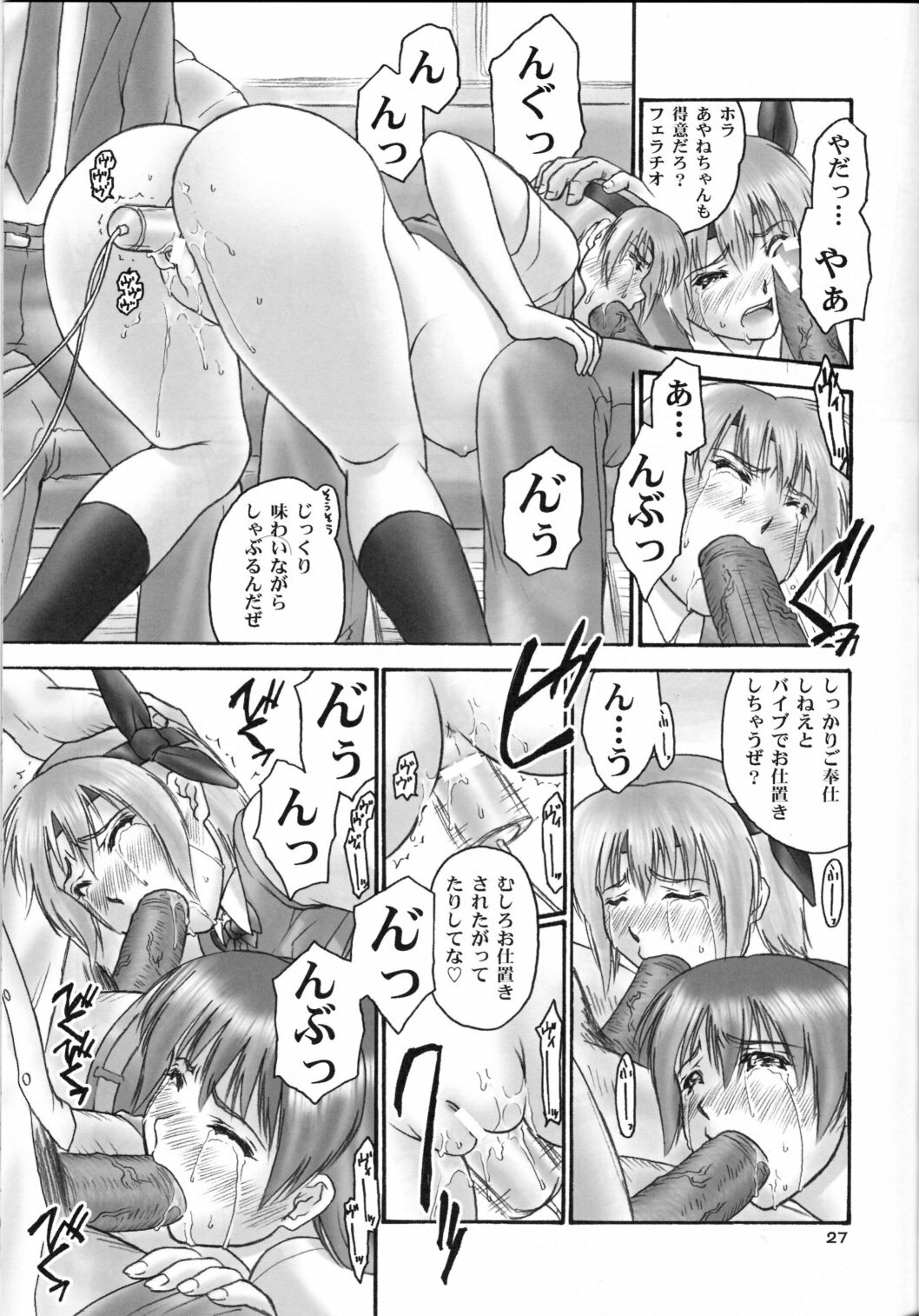 (C67) [Hellabunna (Iruma Kamiri, Mibu Natsuki)] orz. (Dead or Alive, CAPCOM FIGHTING Jam) page 26 full