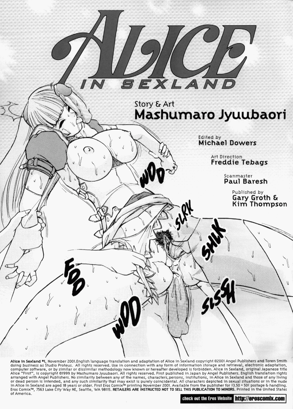 [Juubaori Mashumaro] ALICE FIRST Ch. 1 (Alice in Sexland 1) [English] page 2 full