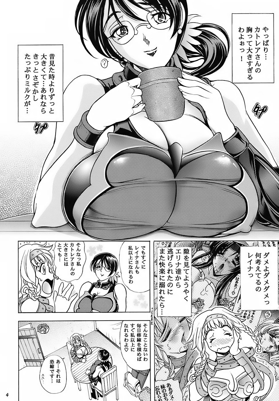 (C72) [Kawaraya honpo (Kawaraya A-ta)] Hana - Maki no Juuyon - Hana no Tsuya (Queen's Blade) page 3 full