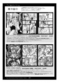 (C72) [Yagisaki Ginza (Yagami Shuuichi)] Nanotia (Mahou Shoujo Lyrical Nanoha StrikerS) - page 25
