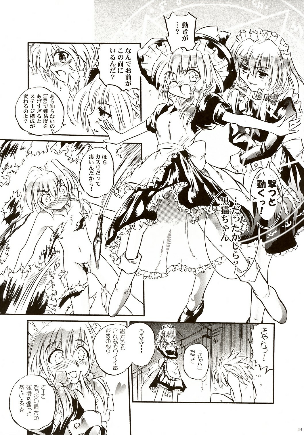 (CR36) [DPS no Doreitachi (Monji)] Touhou Koimoyou - Maid to Mahoutsukai no Himegoto (Touhou Project) page 13 full