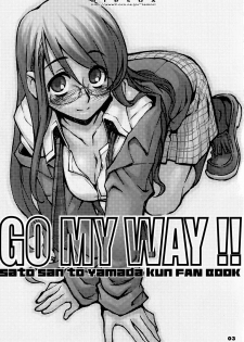 (COMIC1) [niesox (Tamori Tadaji)] GO MY WAY!! - page 2