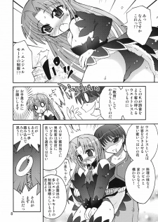 (Nanoha Festival) [Funanori House (Suihei Kiki)] Suihei Kiki Shiki Higurashi de Harassment (Higurashi no Naku Koro ni) - page 7