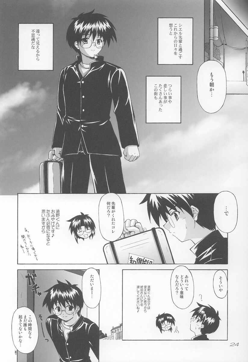 (C64) [SEITOKAISHITSU (Akimoto Dai)] Ama Ama. (Tsukihime) page 23 full