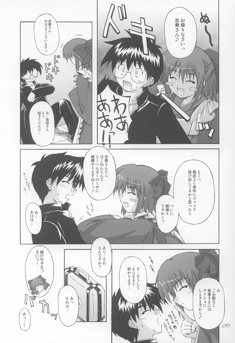 (C64) [SEITOKAISHITSU (Akimoto Dai)] Ama Ama. (Tsukihime) page 24 full