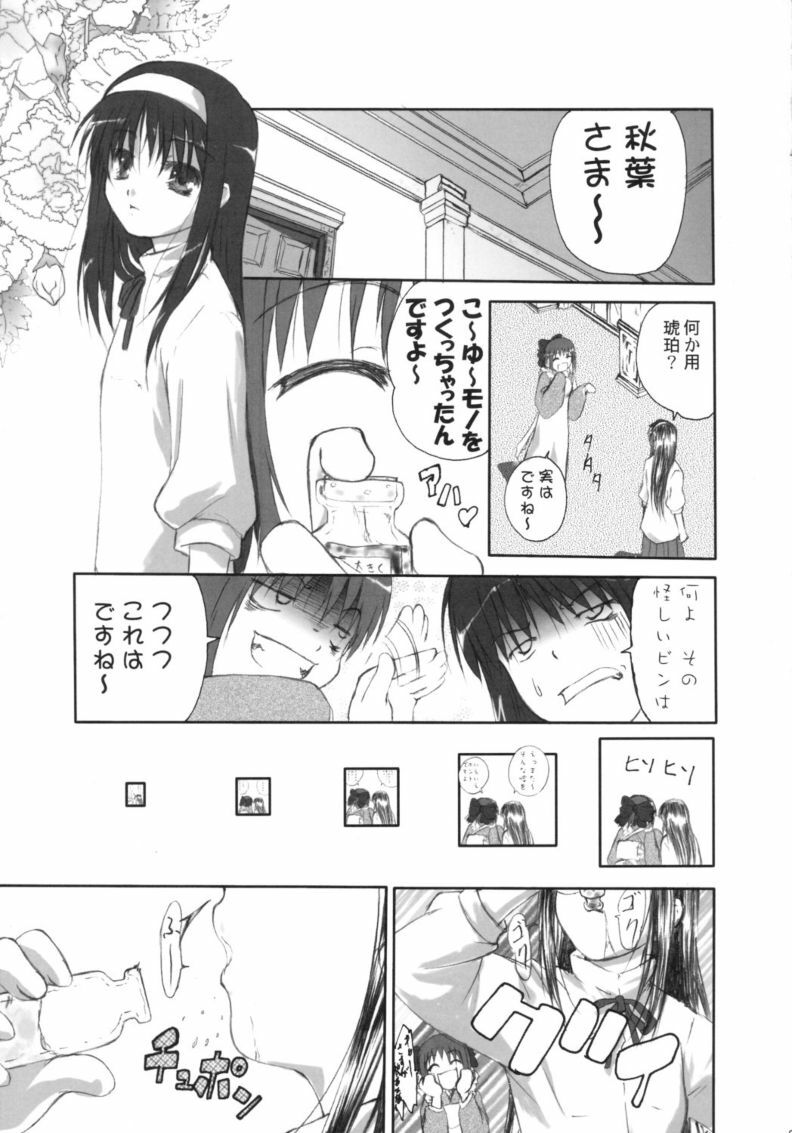 (C65) [AMARANCHI (Q-Gaku, Shinbo Tamaran)] Canaillerie - An Infatuated Girl (Tsukihime) page 4 full
