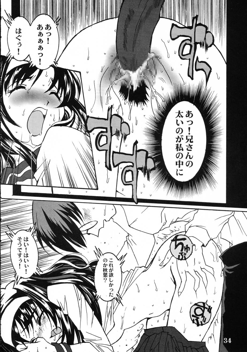 (CR31) [Maricyan-FC (Kouno Shintarou, Ginseidou)] Tsukimeomi (Tsukihime) page 33 full