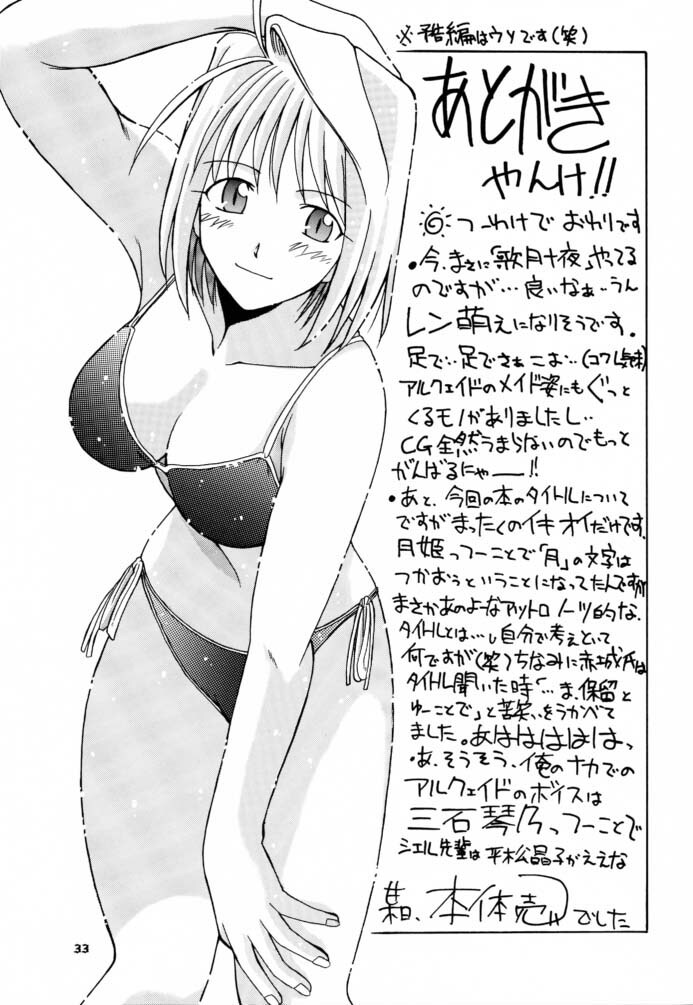 (C61) [BIG BOSS (Hontai Bai)] Tsuki Rocket Keikaku ～ Arcueid no Chousen ～ (Tsukihime) page 32 full