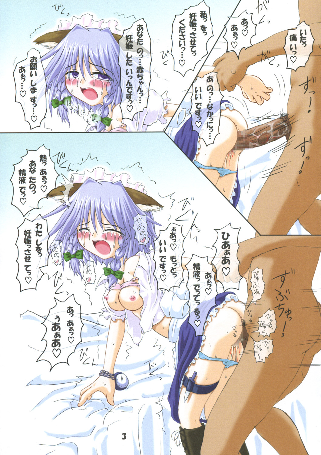 (Reitaisai 2) [Schwester (Inasaki Shirau)] Rollin 17 (Touhou Project) page 2 full