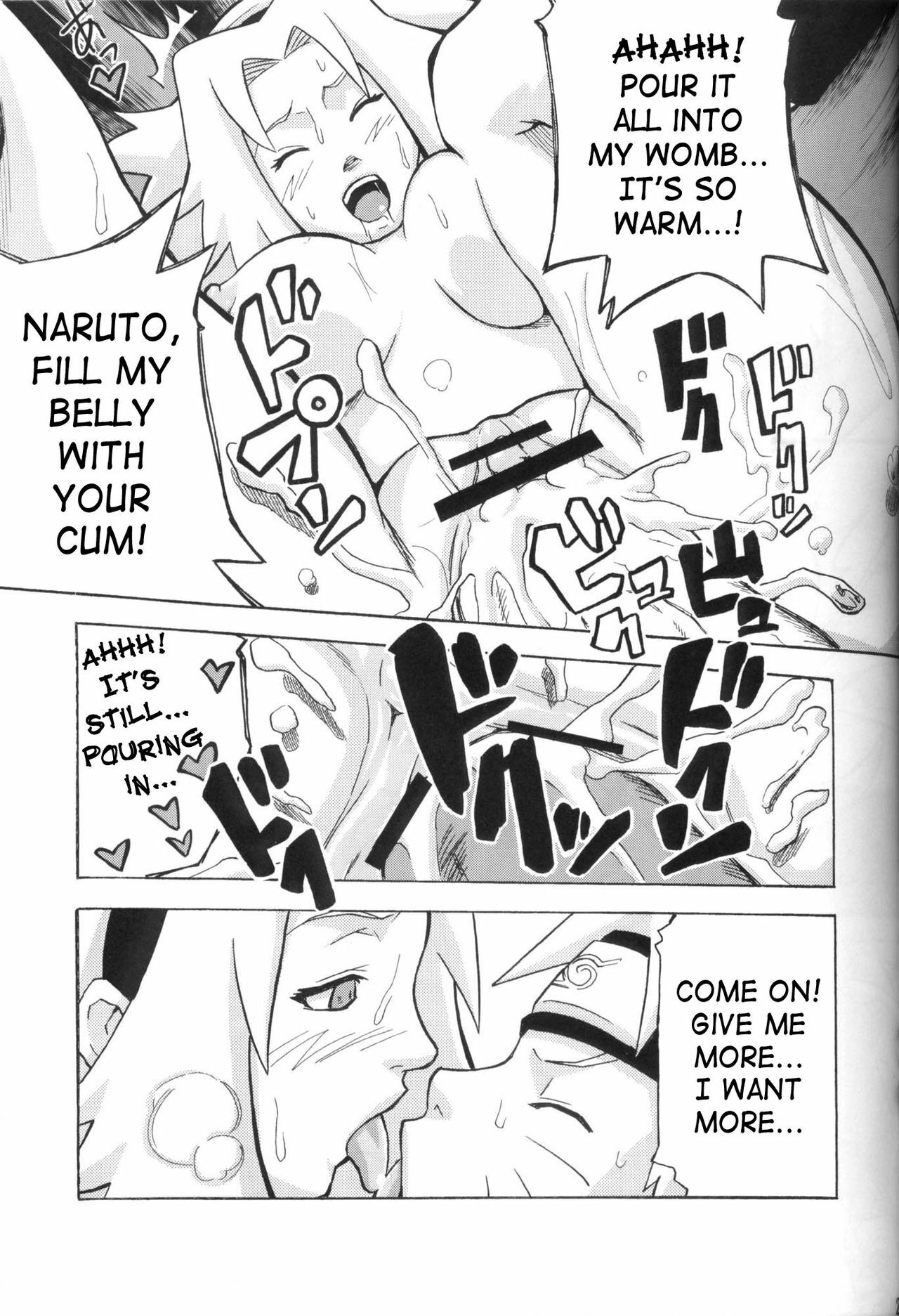(C70) [Karakishi Youhei-dan Shinga (Sahara Wataru, Kanenomori Sentarou)] Toushatei (Naruto) [English] [SaHa] page 22 full