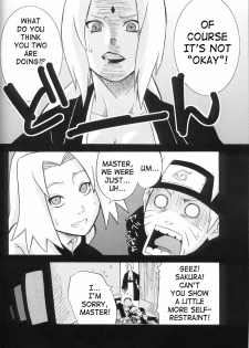 (C70) [Karakishi Youhei-dan Shinga (Sahara Wataru, Kanenomori Sentarou)] Toushatei (Naruto) [English] [SaHa] - page 9
