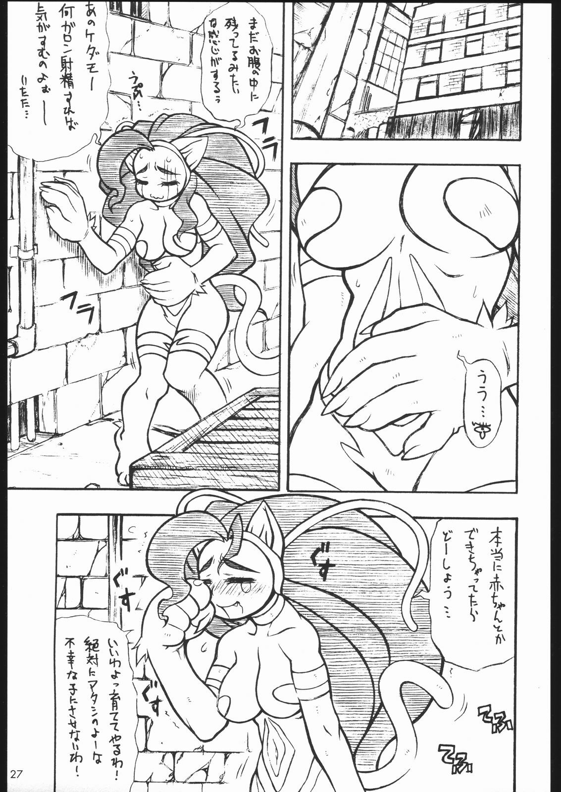 (C67) [Mayoineko (Various)] cap-ero (CAPCOM FIGHTING Jam) page 26 full