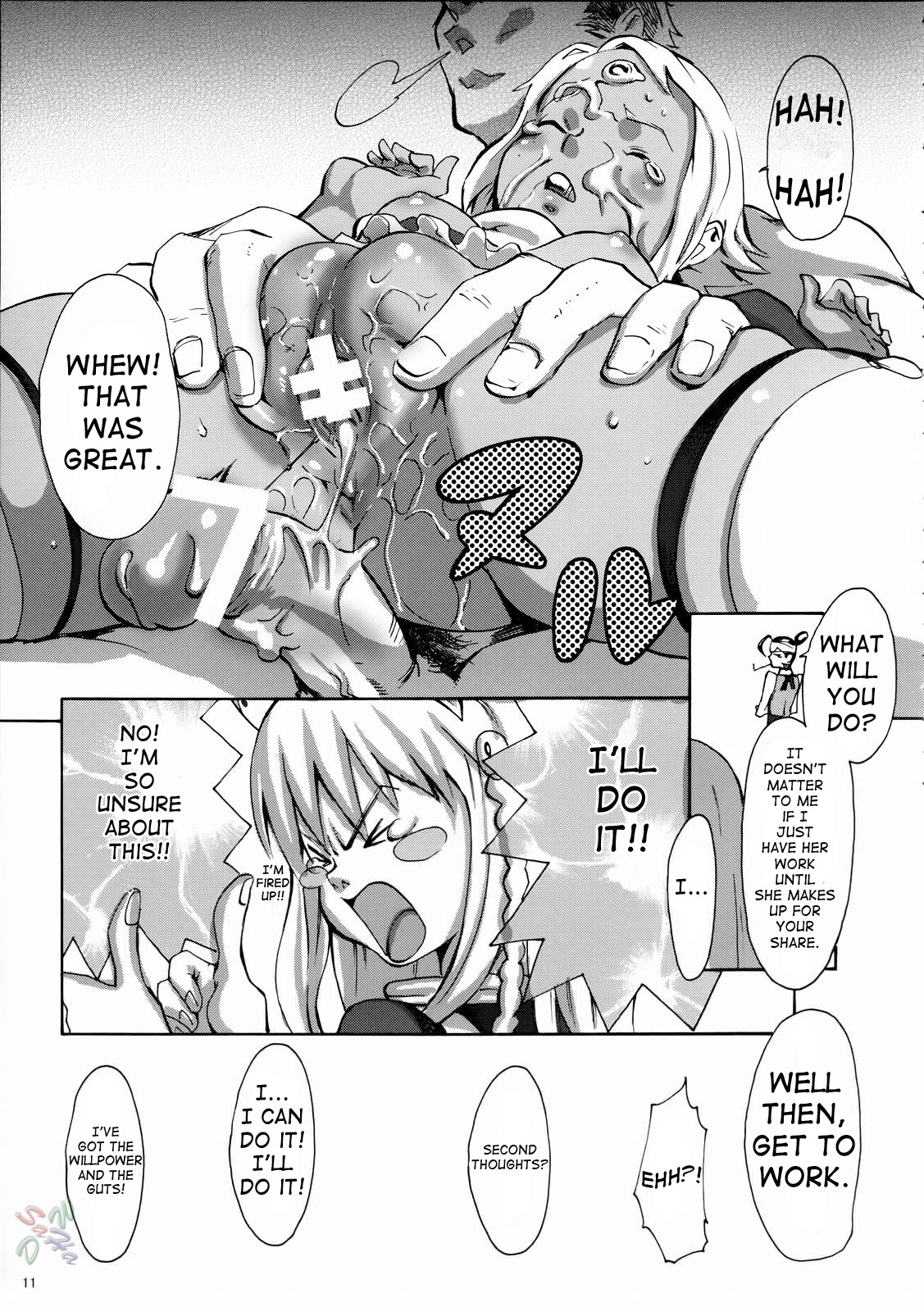 (C67) [Manga Super (Nekoi Mie)] Gainamix (Top wo Nerae 2!) [English] [D-W] page 11 full