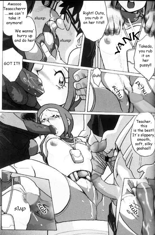 [RPG Company 2 (Aono Rokugou)] Hikari Zettai no Kiki | Kari's Big Crisis (Lolita-Spirits 4) (Digimon Adventure 02) [English] page 9 full