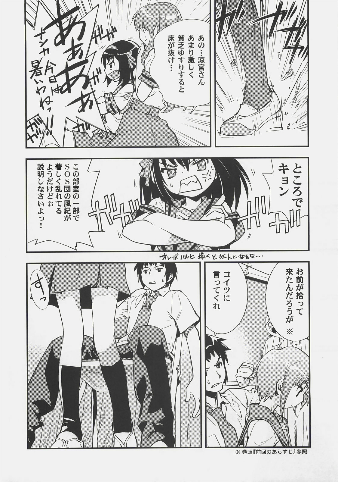 (C72) [Hapoi-Dokoro (Okazaki Takeshi)] Arterna 2 (The Melancholy of Haruhi Suzumiya) page 5 full