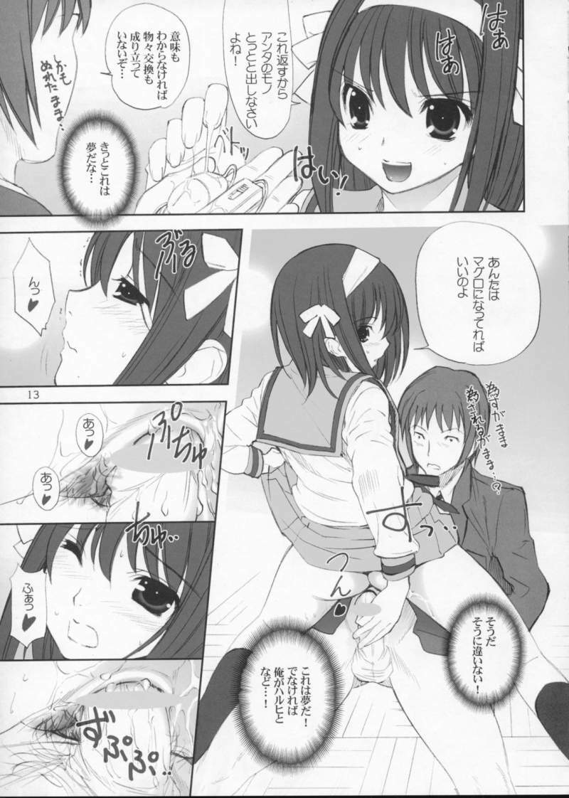 (C71) [Oh!saka Spirits (Aiyama Toshikazu, Ugeppa)] ROSEN RITTER (The Melancholy of Haruhi Suzumiya) page 13 full