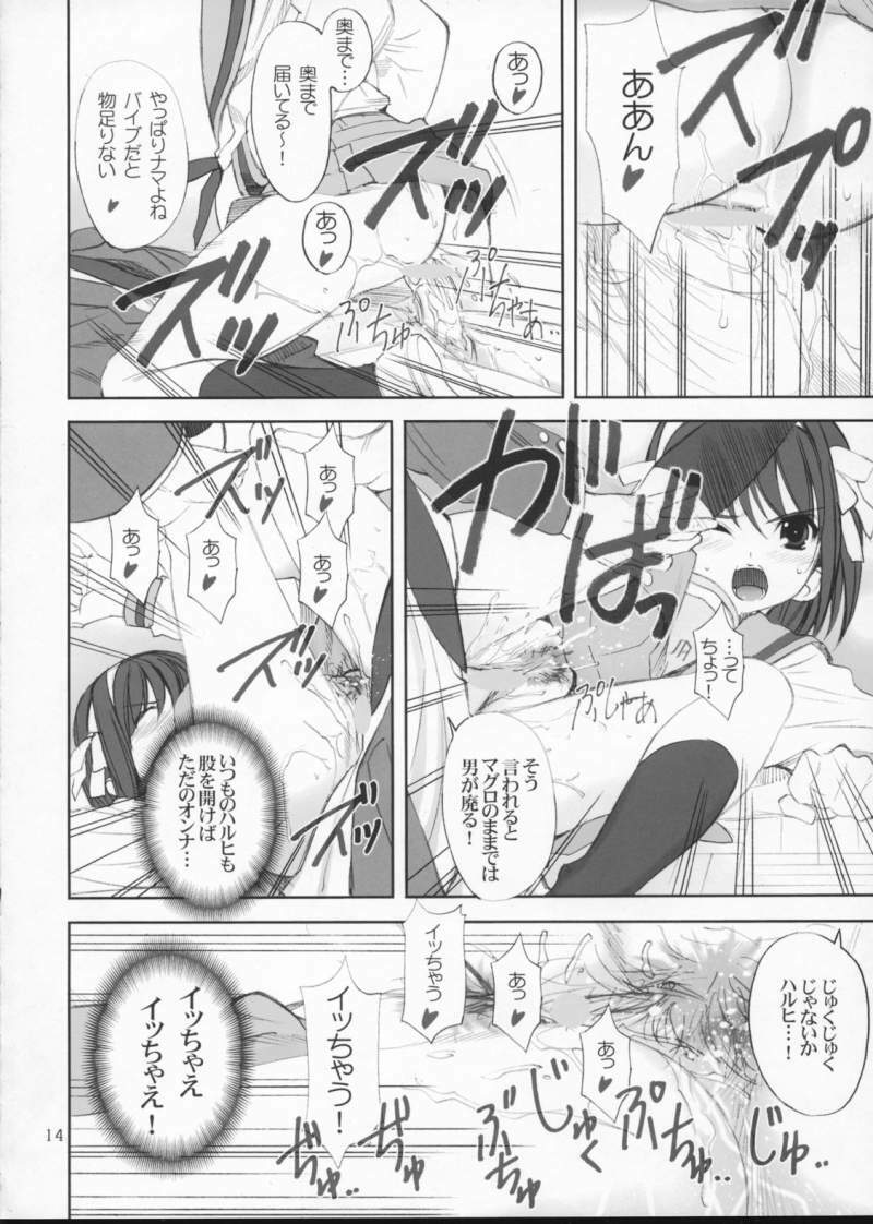 (C71) [Oh!saka Spirits (Aiyama Toshikazu, Ugeppa)] ROSEN RITTER (The Melancholy of Haruhi Suzumiya) page 14 full