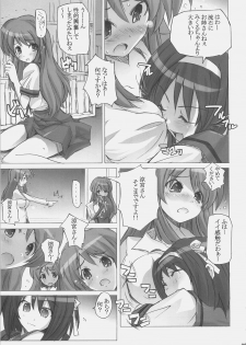 (C70) [Poyopacho (UmiUshi)] Poyopacho DESHO (The Melancholy of Haruhi Suzumiya) - page 8