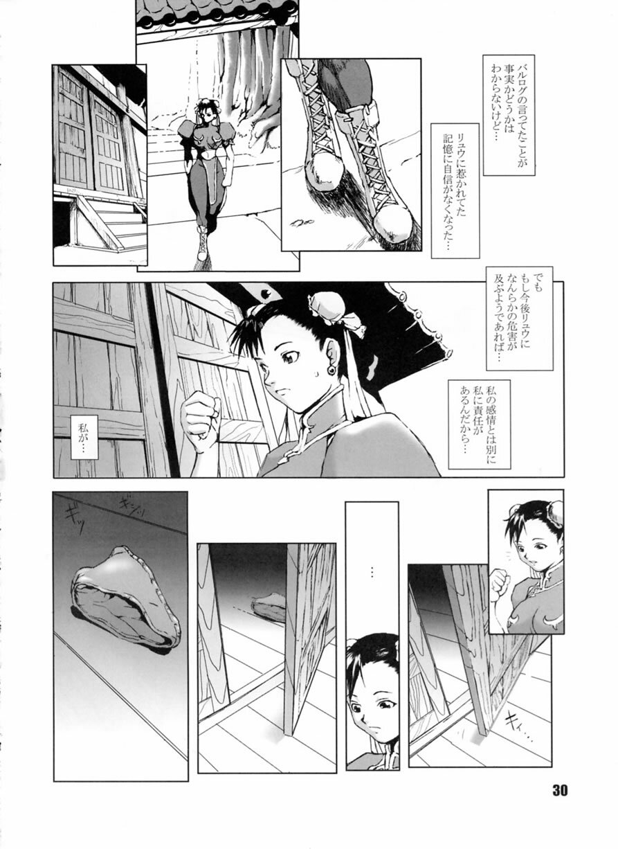 [Hanshi x Hanshow (NOQ)] FIGHT FOR THE NO FUTURE 02 (Street Fighter) page 29 full