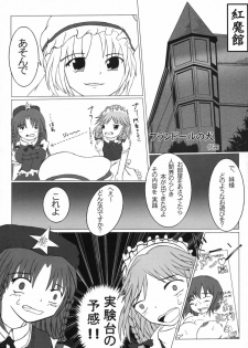 (C66) [Takitate no Okoge, Cave (Ryosuke, Hachi)] Goutsukurishi Kaze (Touhou Project) - page 5