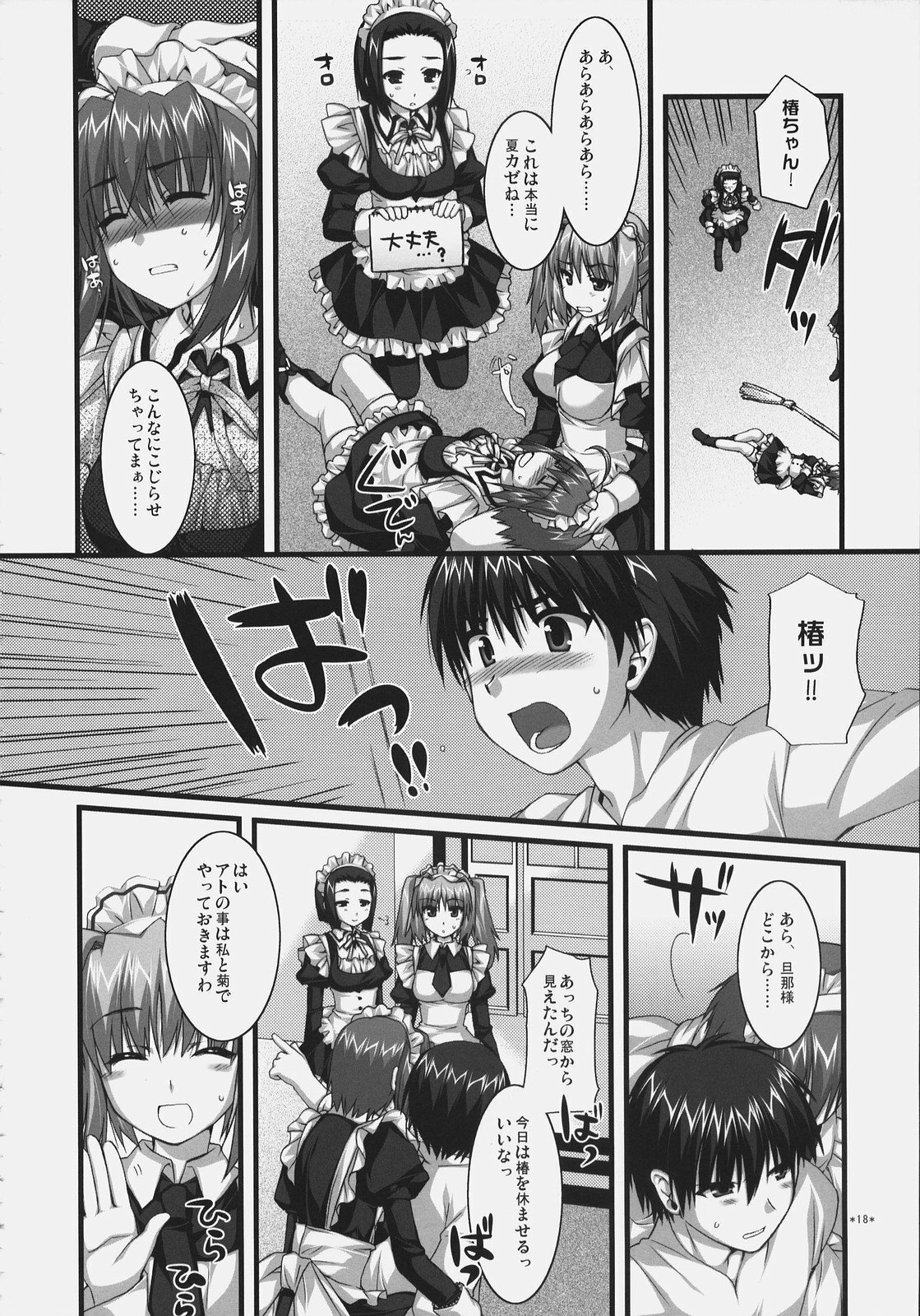 (C72) [Alpha to Yukaina Nakamatachi (Alpha)] Tsubaki to Kiku Fina~le! page 17 full