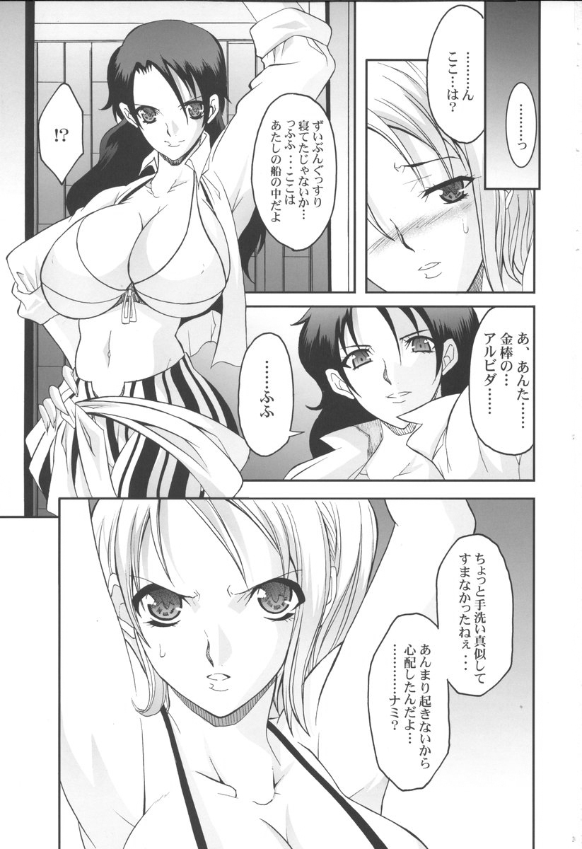 (C70) [Youkai Tamanokoshi (CHIRO)] SILENT SEA Revenge!! (One Piece) page 2 full