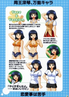 [Alpha to Yukaina Nakamatachi (Alpha, Asami Asami)] SCHOOL x SCHOOL Visual Guide (School Rumble) - page 9