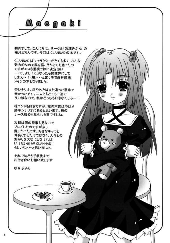 (CR36) [Reitou Mikan (Sakurazuki Purin)] Clannad Paradise (Clannad) page 3 full