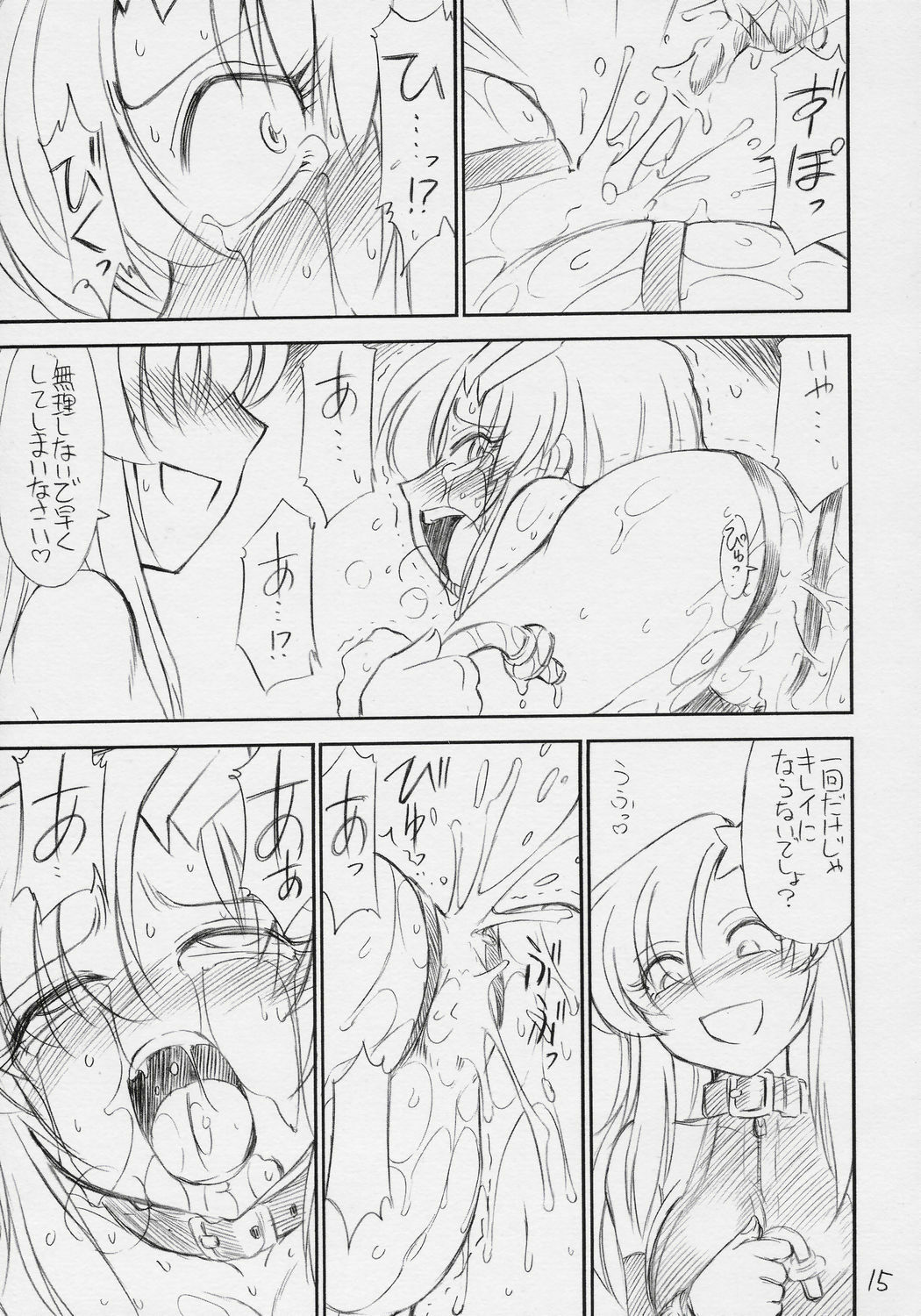 (C70) [EINSATZ GRUPPE (Charlie Nishinaka)] PRISONER 8 Miserable Birds (Gundam SEED DESTINY) page 16 full