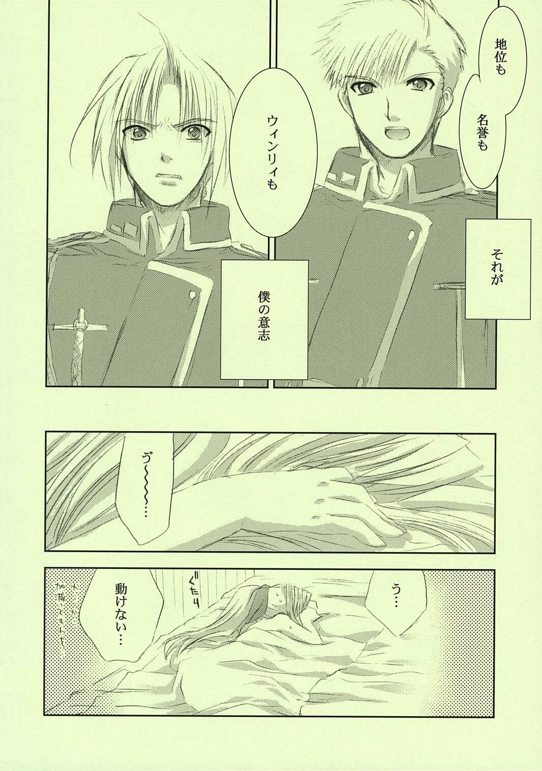 (C67) [FANTASY WIND (Shinano Yura)] FRAGMENT OF FUTURE (Fullmetal Alchemist) page 39 full