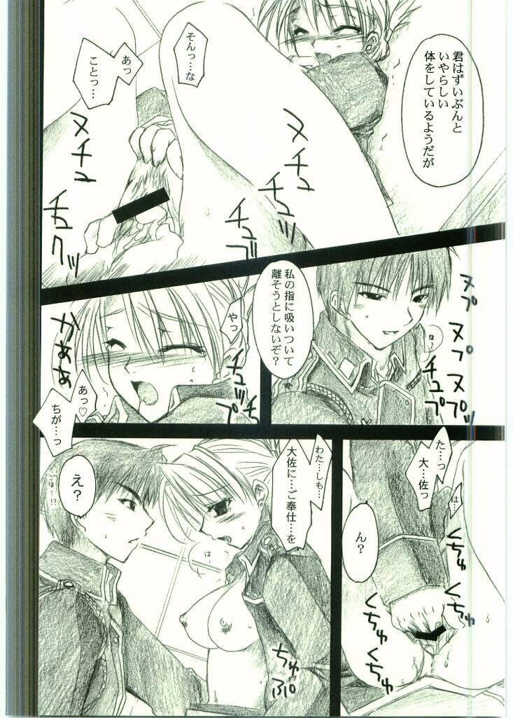 (C65) [FANTASY WIND (Shinano Yura)] FLAME OF ALCHEMY (Fullmetal Alchemist) page 27 full