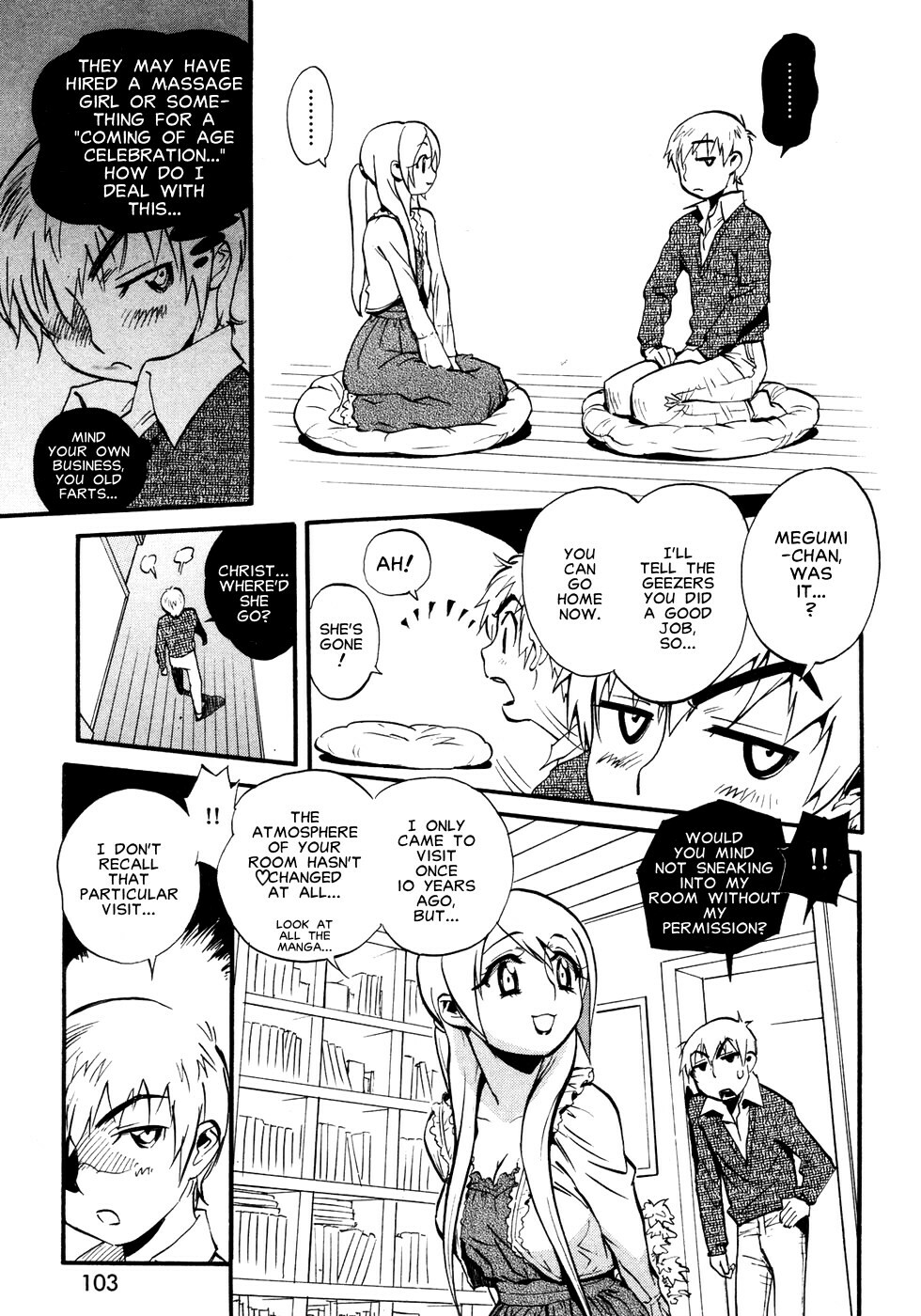 [Miyakawa Hajime] The Advent of Megumi [English] [Clearly Gulty Translations] page 3 full