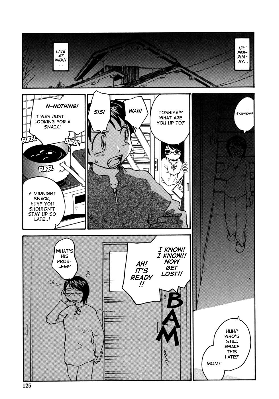 [RaTe] Ane to Megane to Milk - Sister, glasses and sperm. [English] [TCup] page 125 full