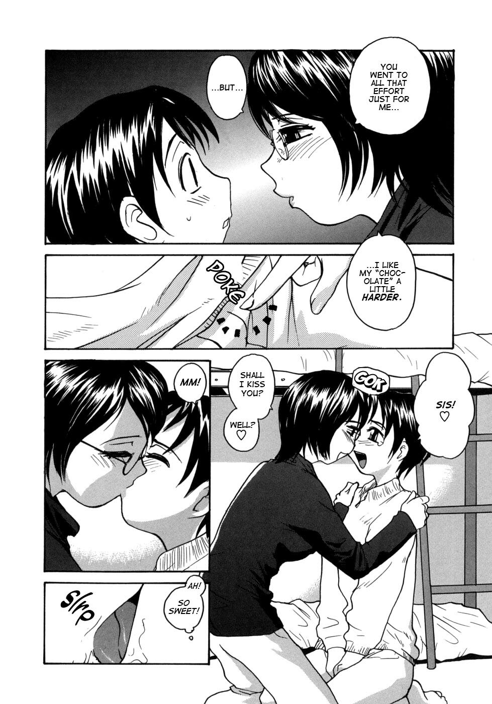 [RaTe] Ane to Megane to Milk - Sister, glasses and sperm. [English] [TCup] page 130 full