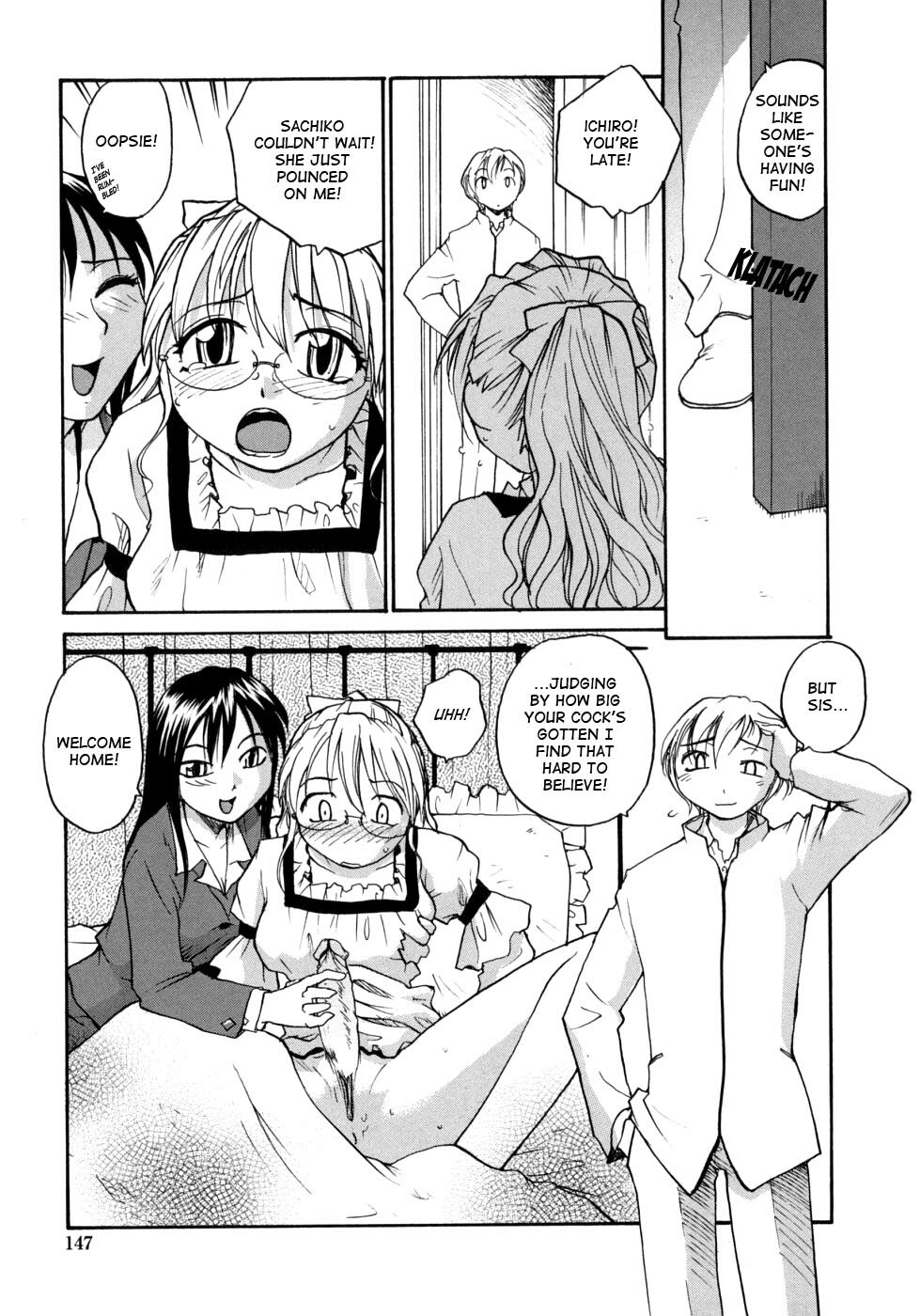 [RaTe] Ane to Megane to Milk - Sister, glasses and sperm. [English] [TCup] page 147 full