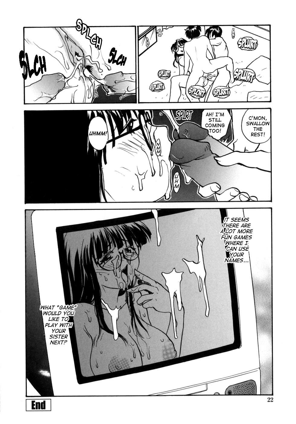 [RaTe] Ane to Megane to Milk - Sister, glasses and sperm. [English] [TCup] page 22 full