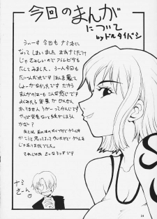 (C58) [MANGANA (Doluta, Nishimo)] Nyan Nyan Love Nami II (One Piece) - page 22